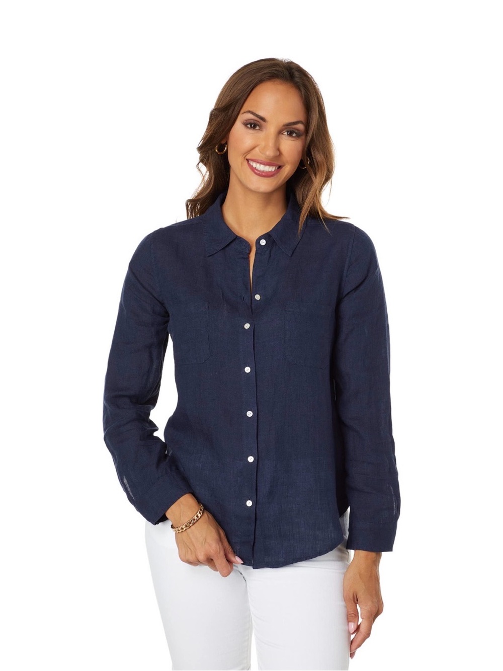 Lilly Pulitzer Sea View Linen in Haiku Blue